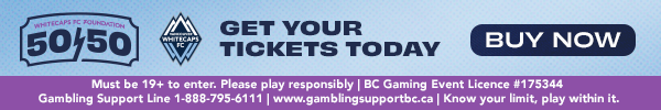Whitecaps 50/50